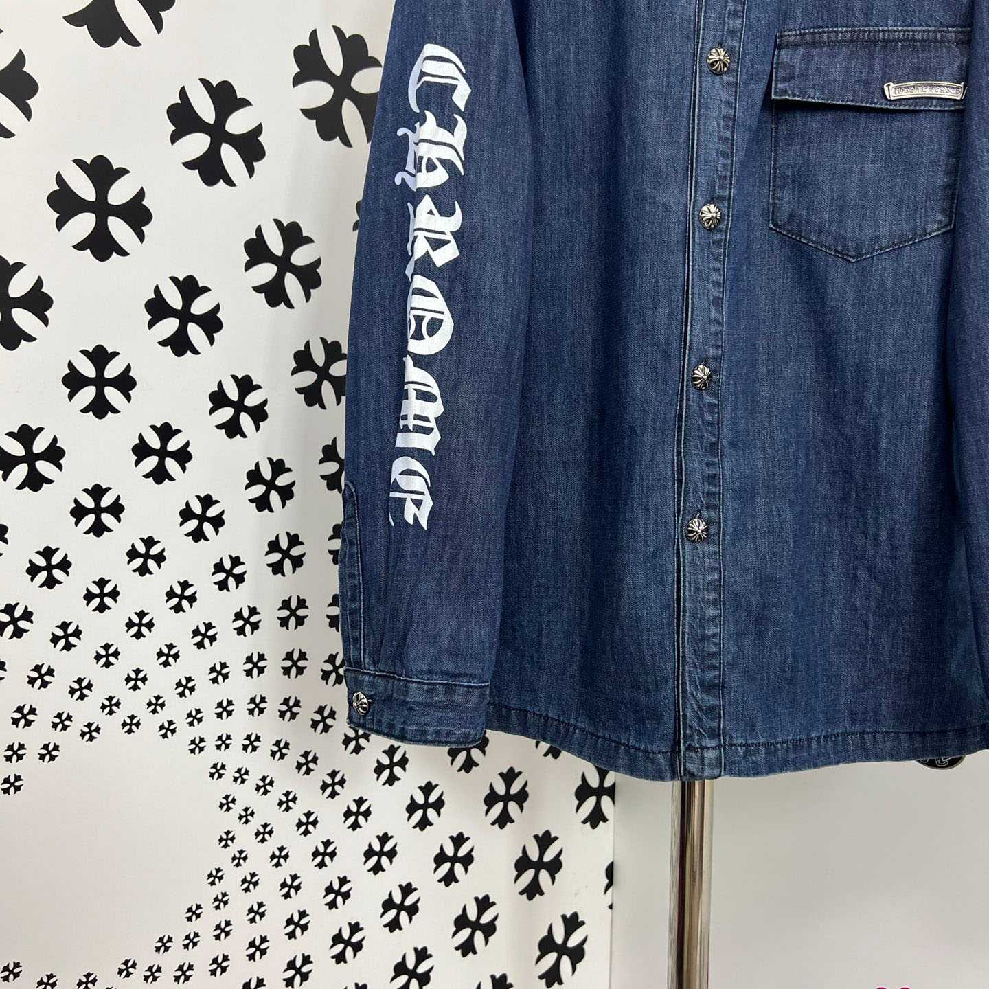 Chrome Hearts Turbo Diesel Workn Padded Shirt Jacket - DesignerGu