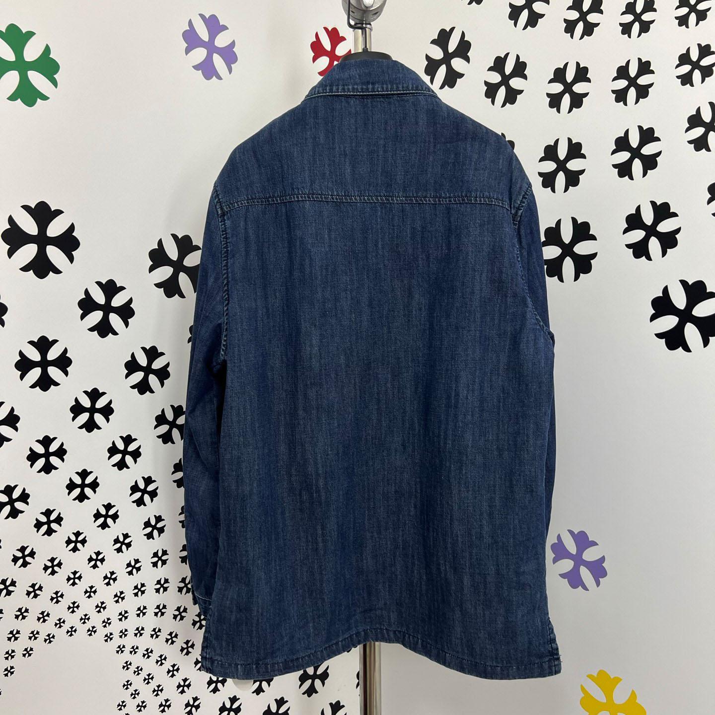 Chrome Hearts Turbo Diesel Workn Padded Shirt Jacket - DesignerGu