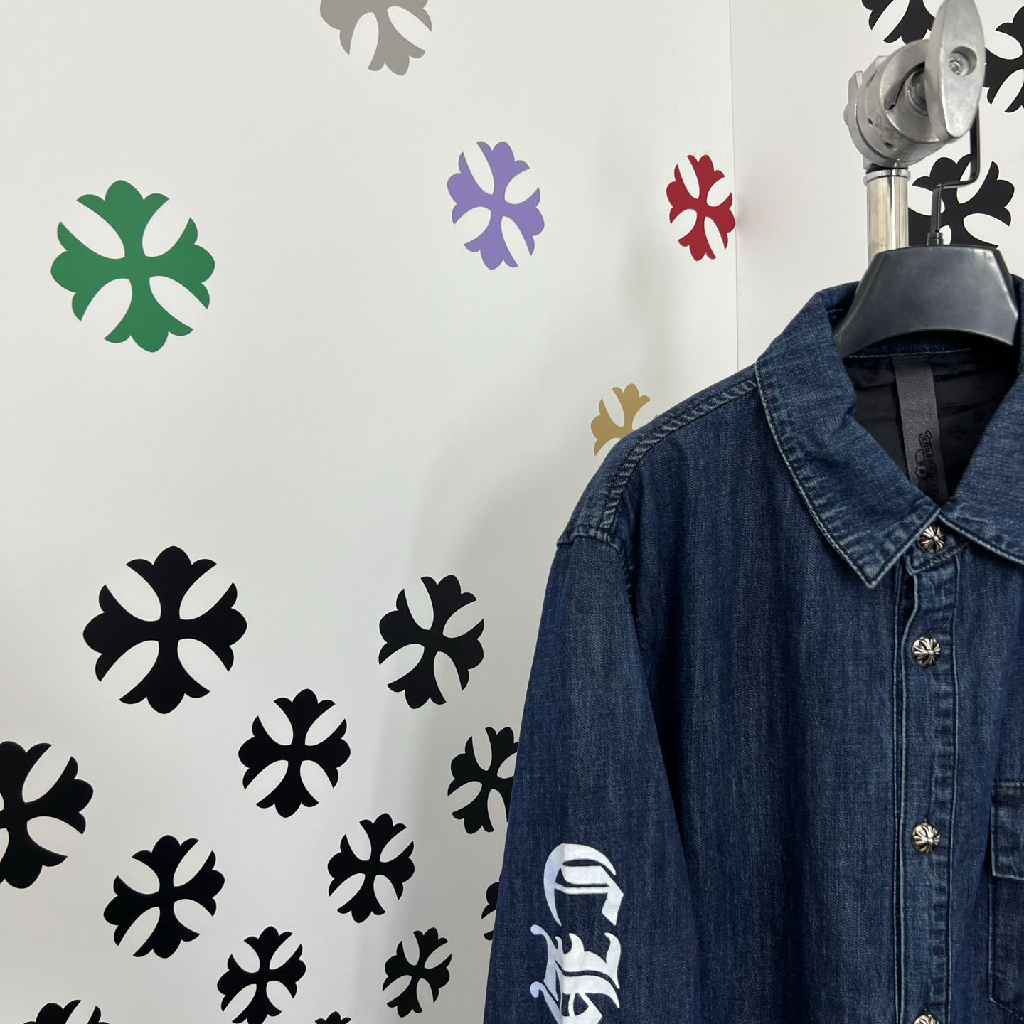 Chrome Hearts Turbo Diesel Workn Padded Shirt Jacket - DesignerGu