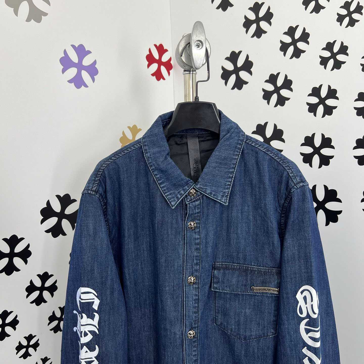 Chrome Hearts Turbo Diesel Workn Padded Shirt Jacket - DesignerGu