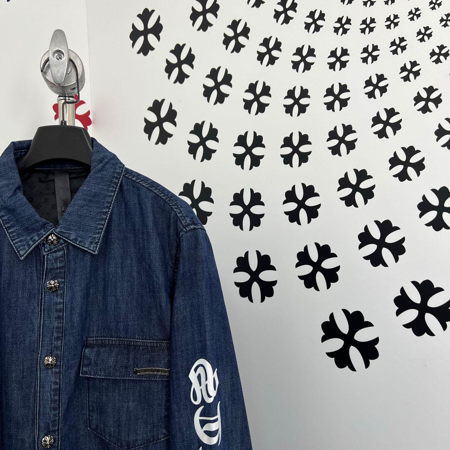 Chrome Hearts Turbo Diesel Workn Padded Shirt Jacket - DesignerGu