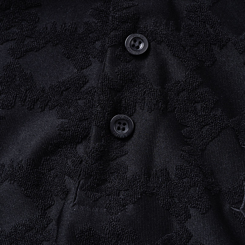 AMIRI   MA Quad Toweling Polo Shirt - DesignerGu