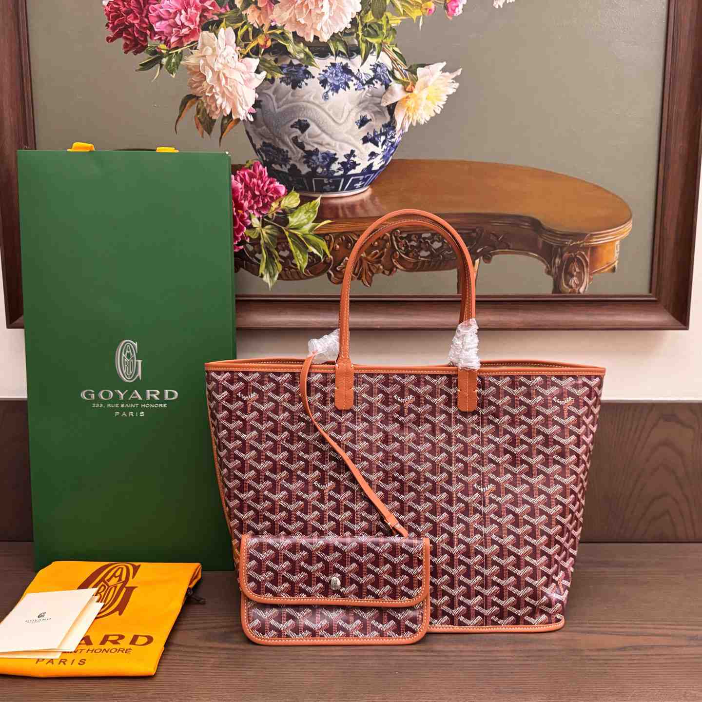 Goyard Saint Louis PM Tote Bag - DesignerGu