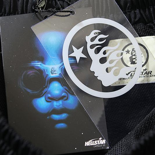 Hellstar Studios Gel Logo Shorts - DesignerGu