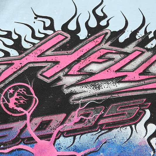 Hellstar Neuron T-Shirt 'Light Blue' - DesignerGu