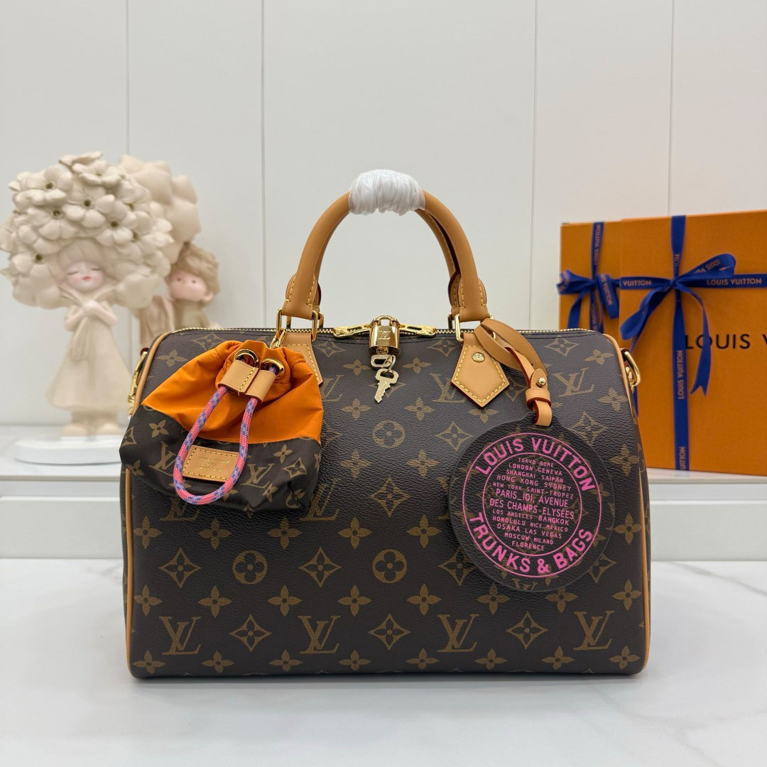 Louis Vuitton Speedy Soft 30 M27512 - DesignerGu