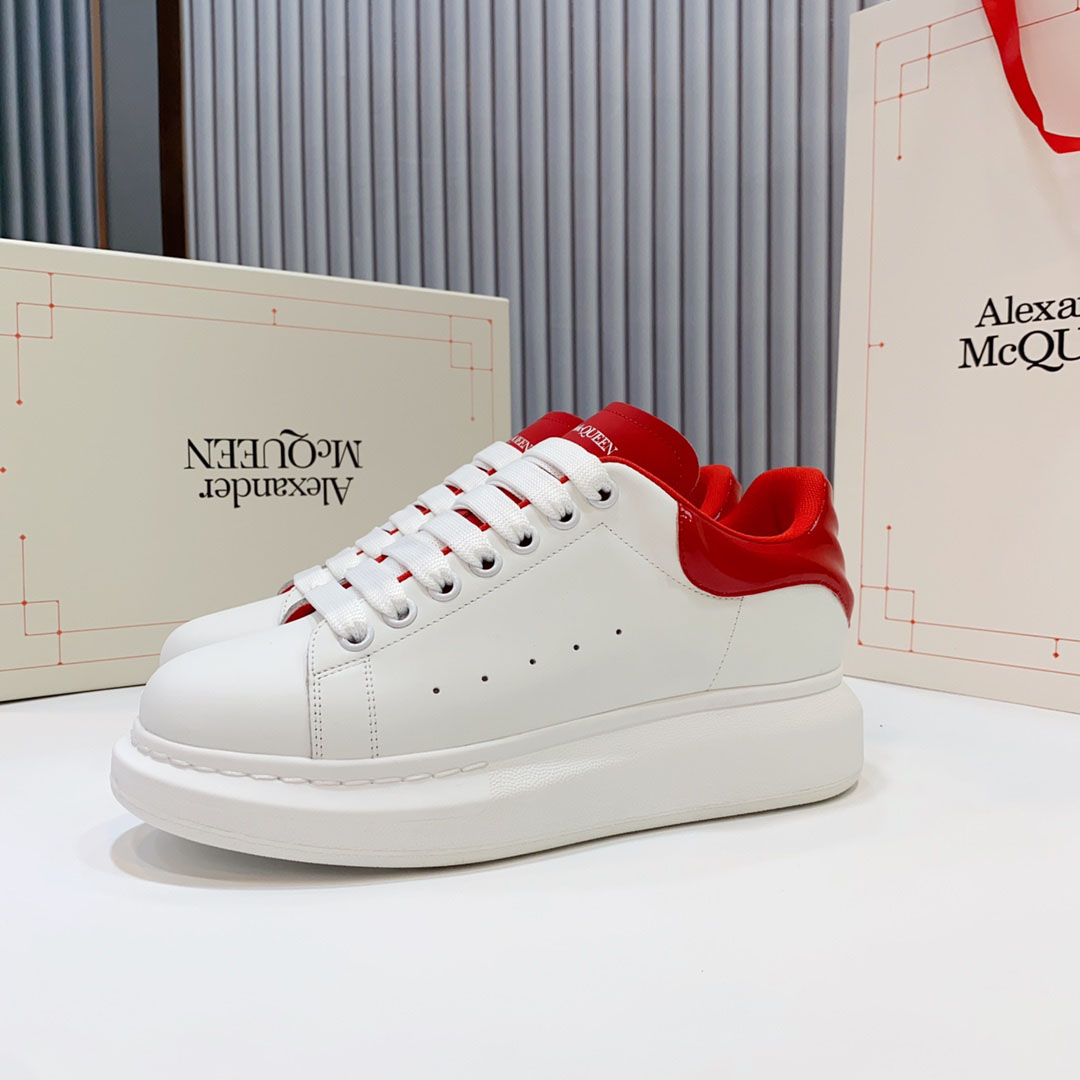 Alexander McQueen Oversized Sneaker 'White Lust Red' - DesignerGu