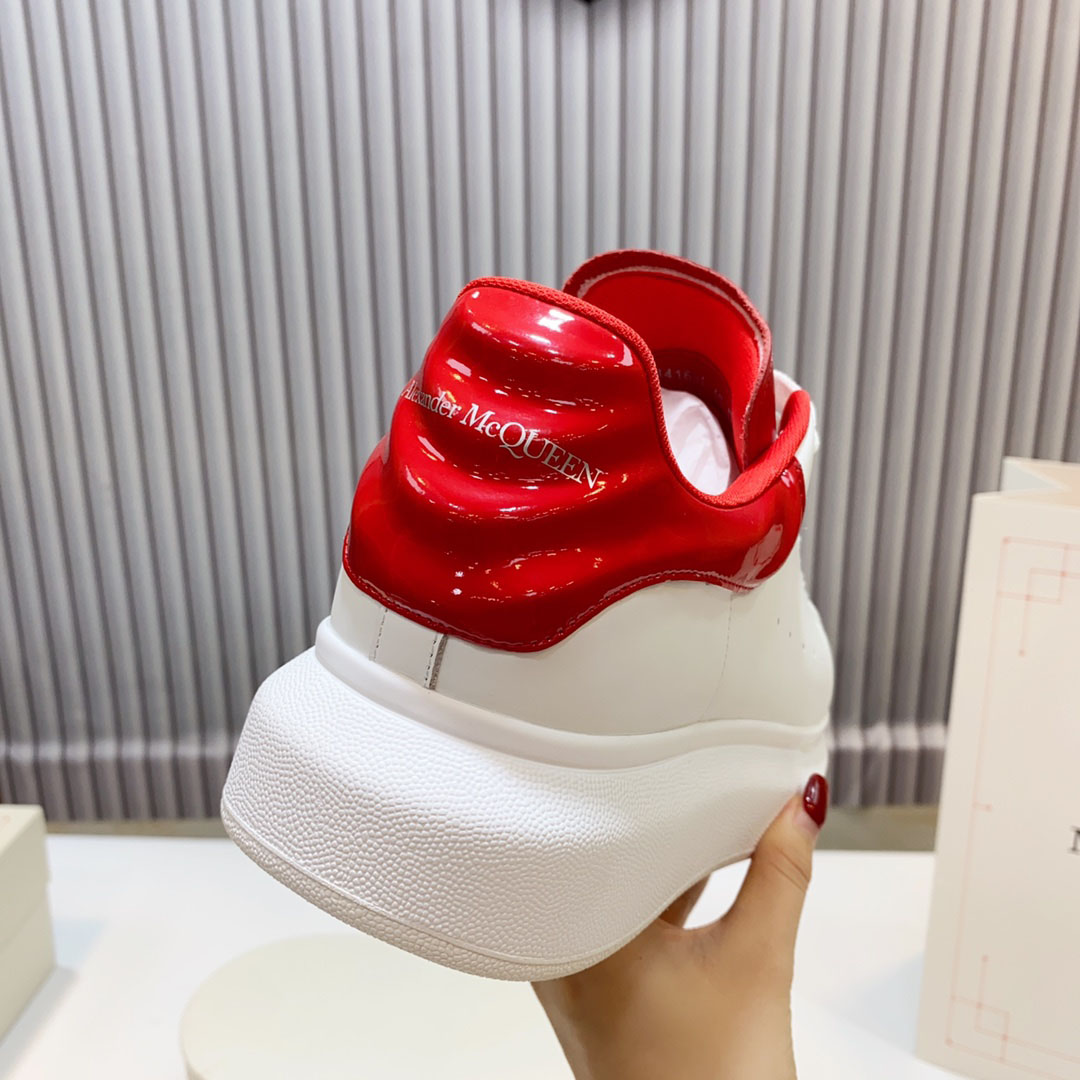 Alexander McQueen Oversized Sneaker 'White Lust Red' - DesignerGu