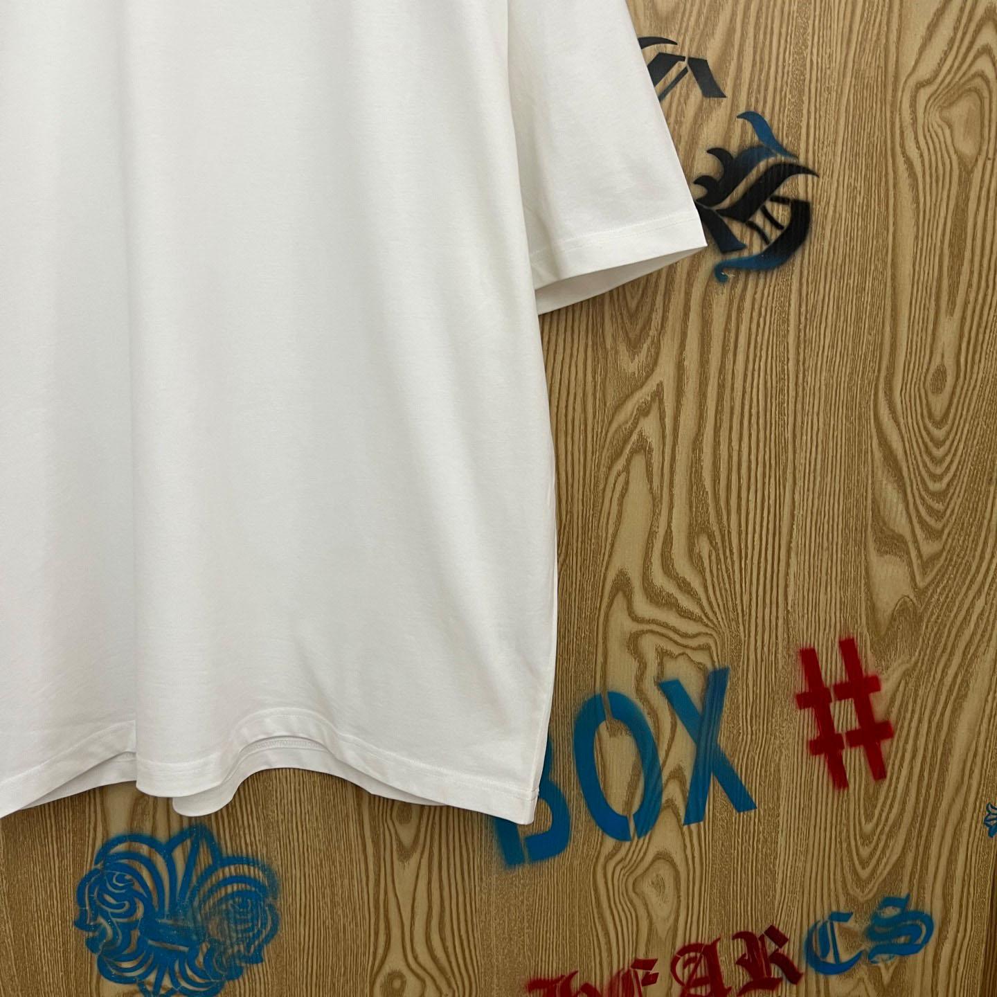 Chrome Hearts Matty Boy Stay Fast Tee 'White' - DesignerGu