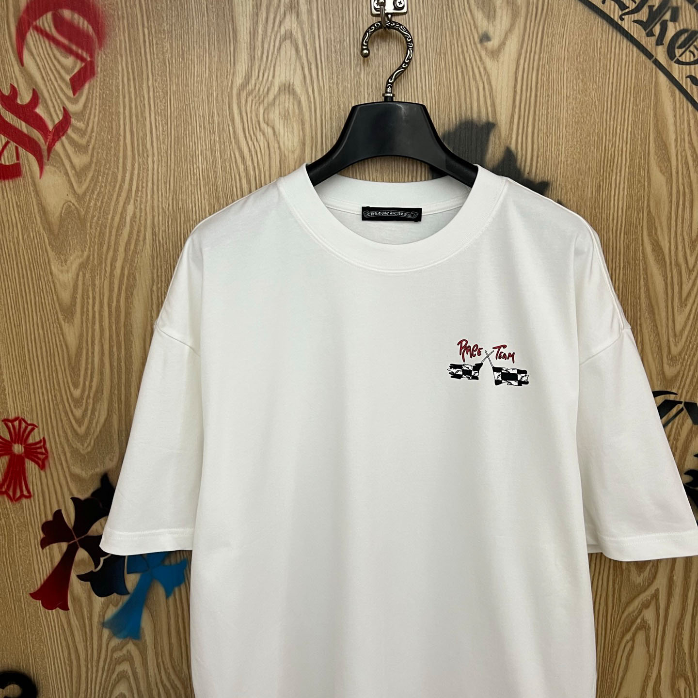 Chrome Hearts Matty Boy Stay Fast Tee 'White' - DesignerGu