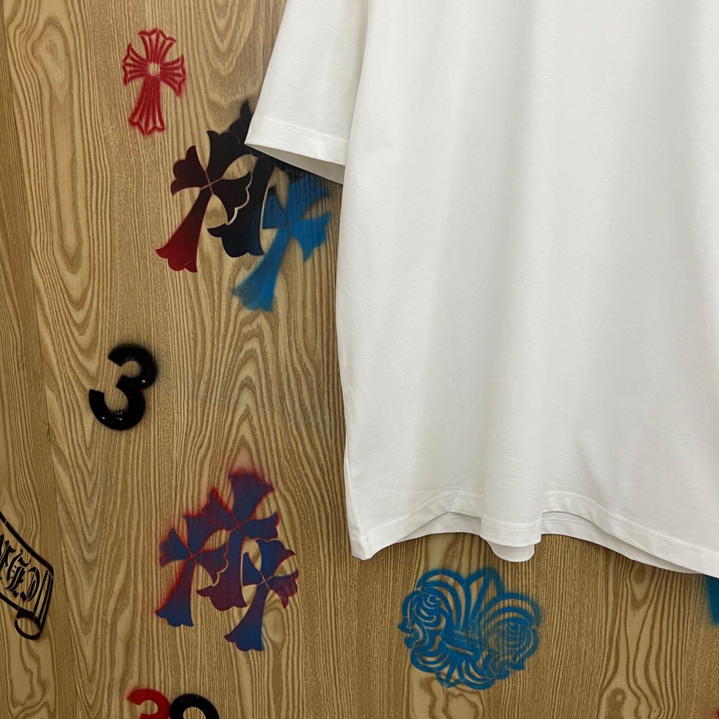 Chrome Hearts Matty Boy Stay Fast Tee 'White' - DesignerGu