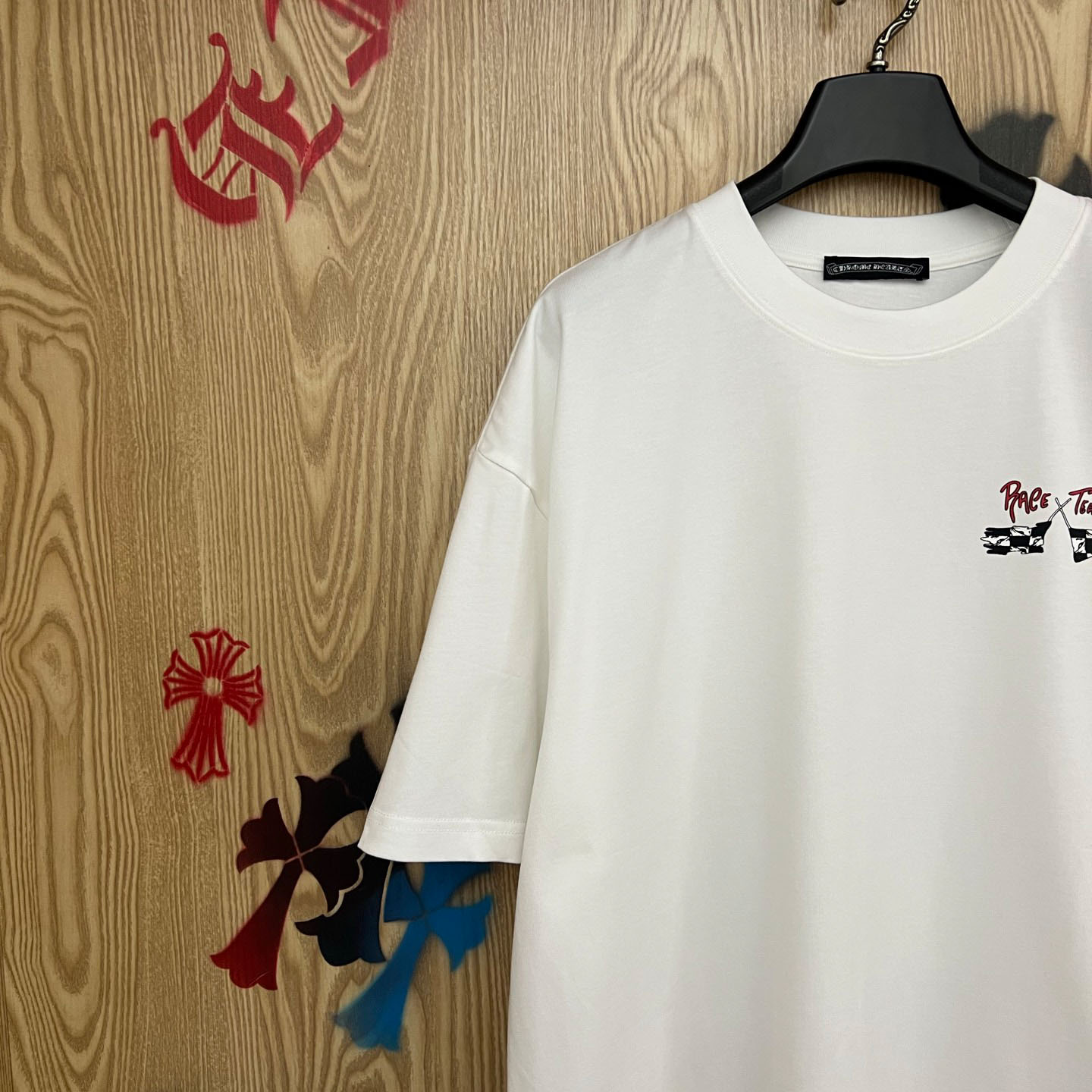 Chrome Hearts Matty Boy Stay Fast Tee 'White' - DesignerGu