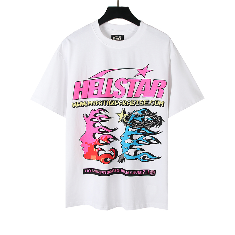 Hellstar Pixel Graphic T-Shirt - DesignerGu