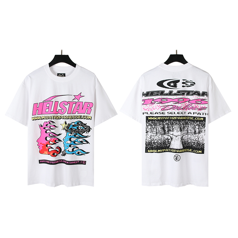 Hellstar Pixel Graphic T-Shirt - DesignerGu