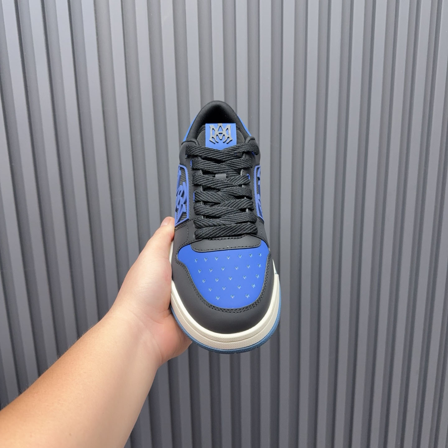 Amiri Classic Low 'True Blue' Sneakers - DesignerGu