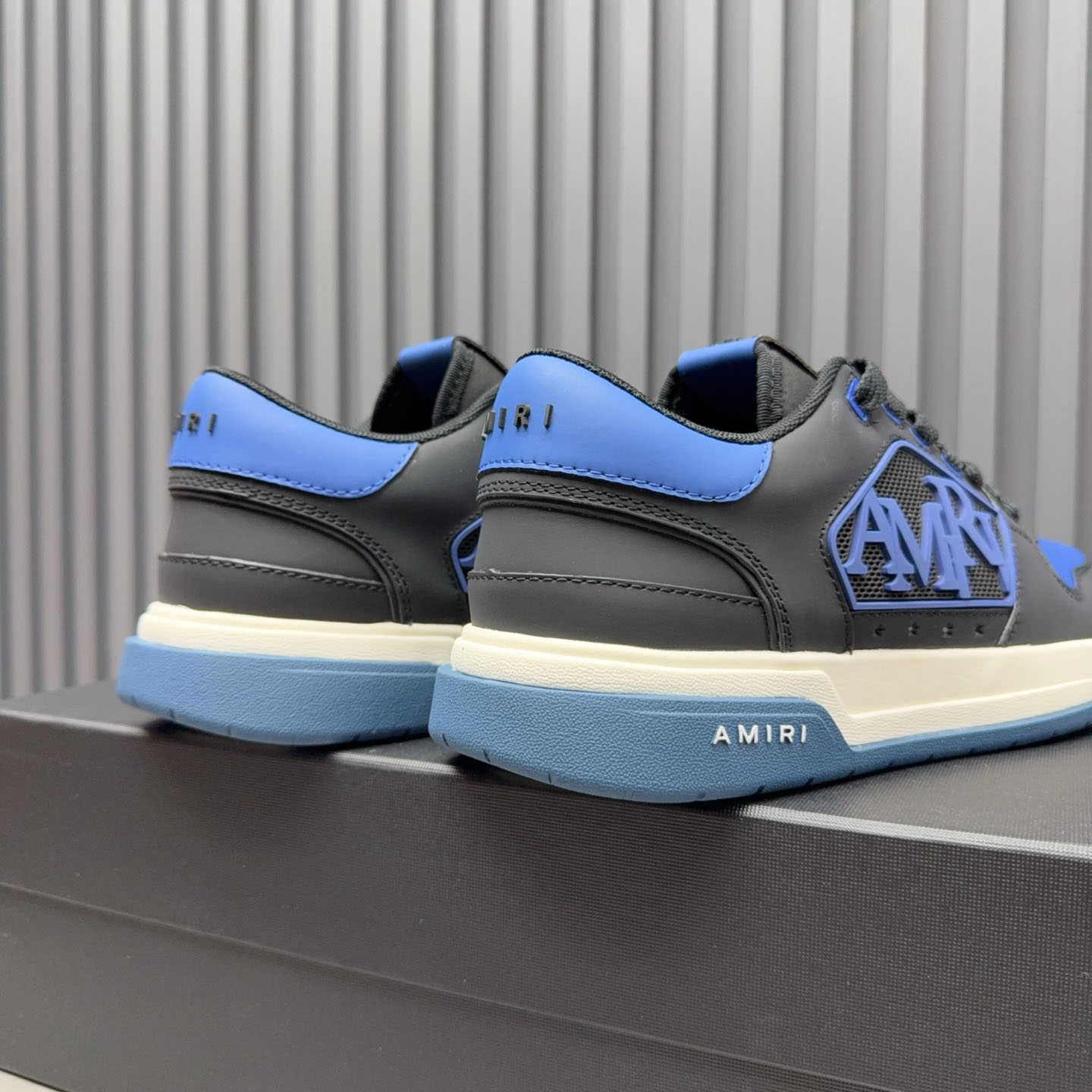 Amiri Classic Low 'True Blue' Sneakers - DesignerGu