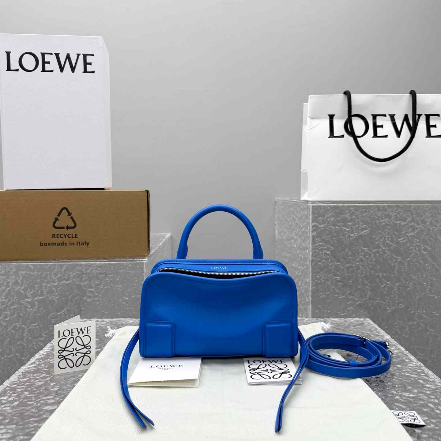 Loewe Mini Amazona 180 Bag In Soft Calfskin - DesignerGu