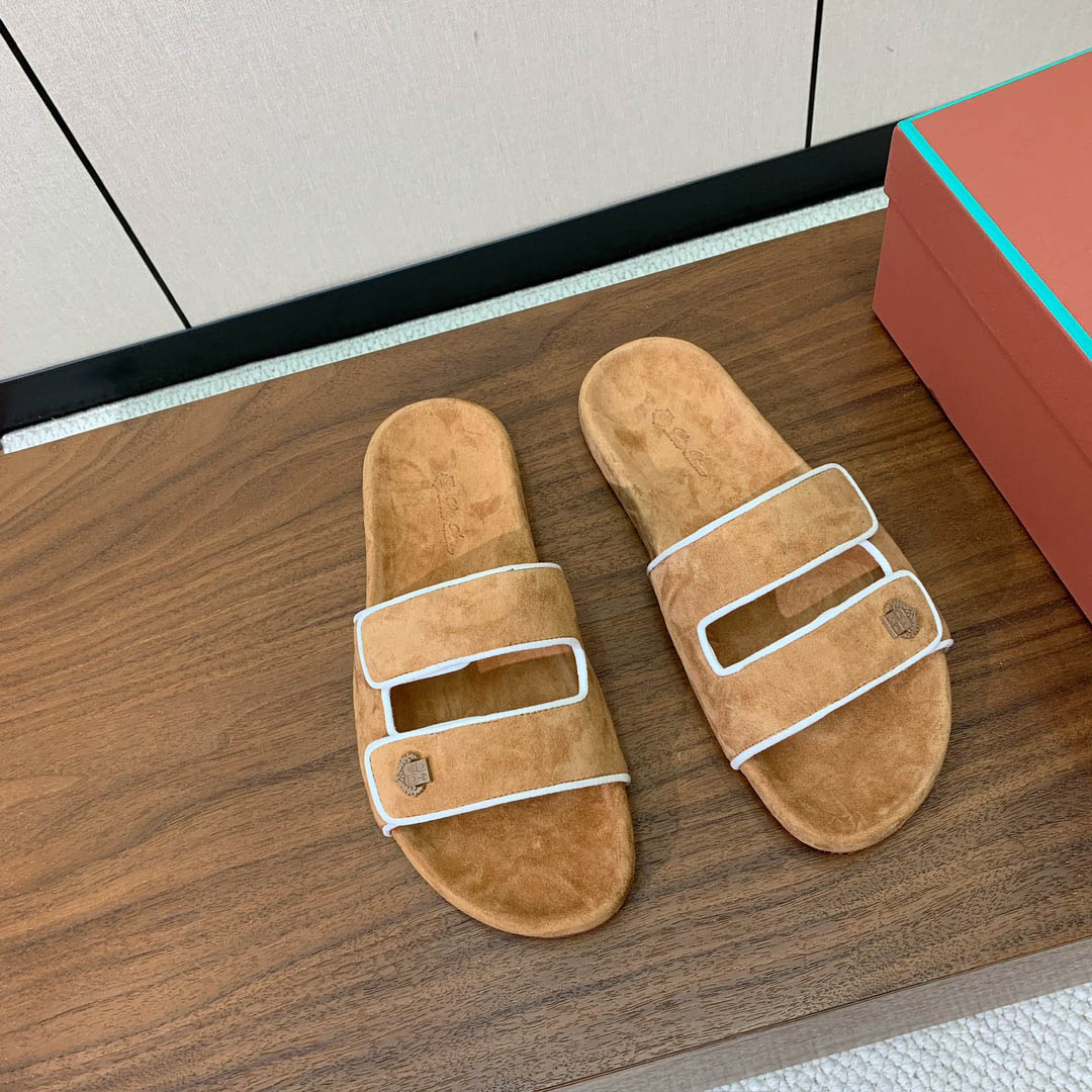 Loro Piana Waikiki Slide Sandal - DesignerGu