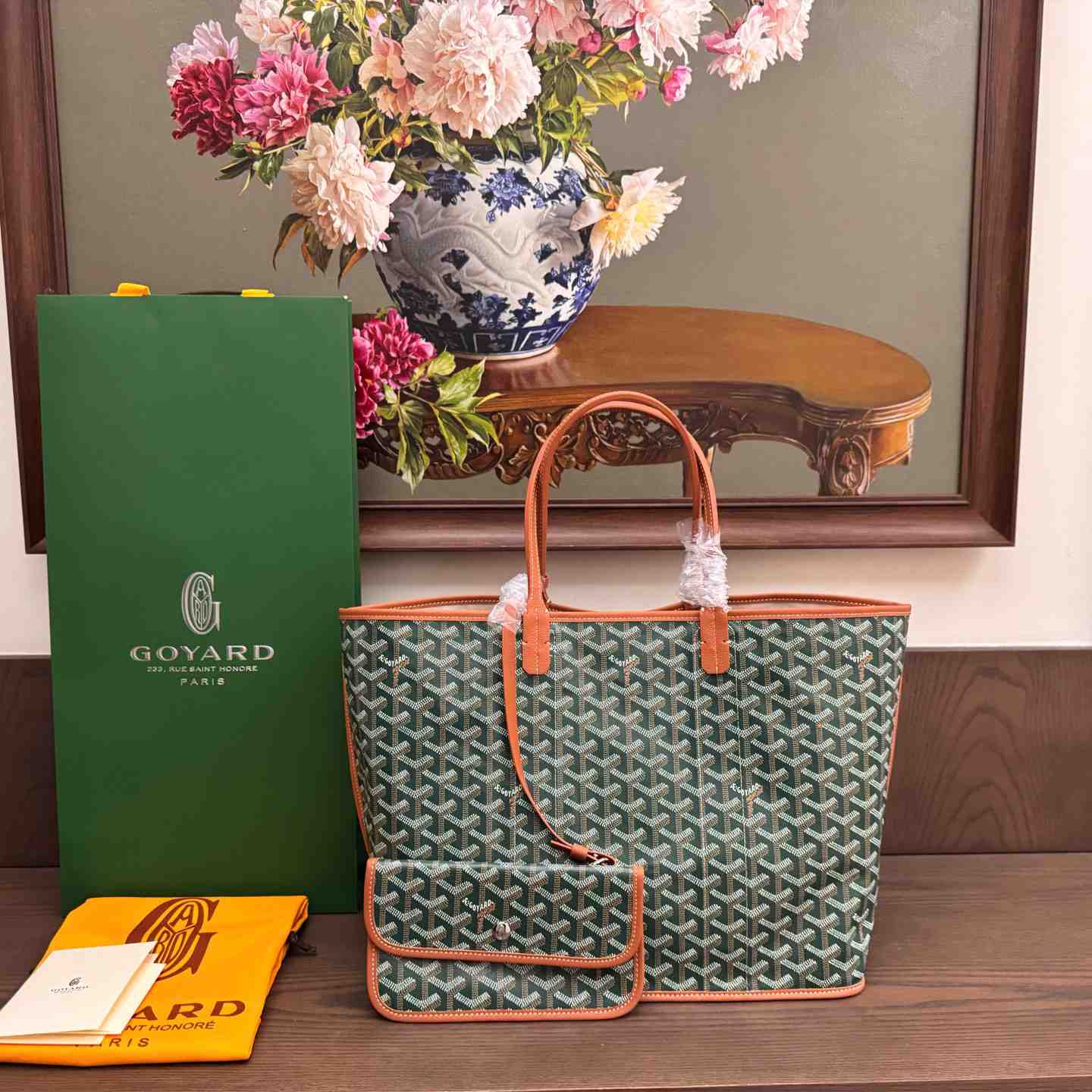 Goyard Saint Louis PM Tote Bag - DesignerGu