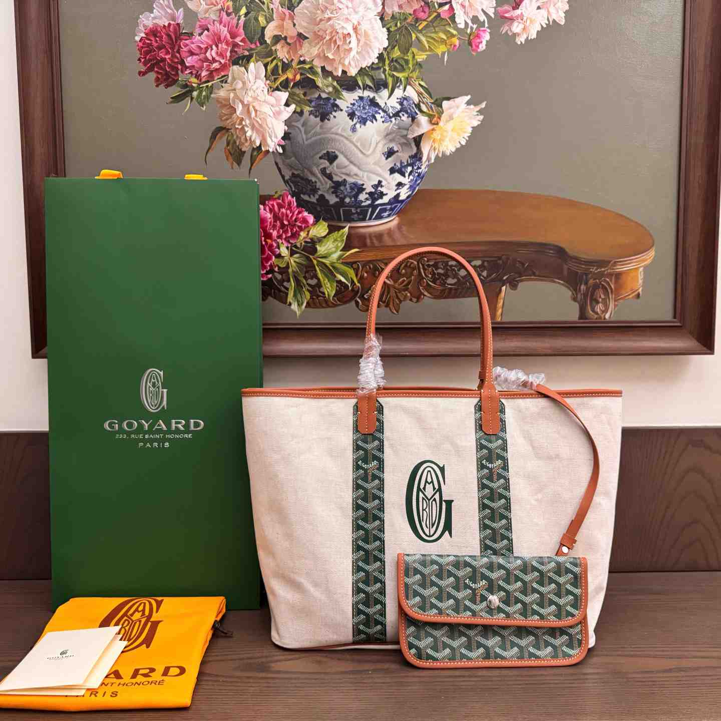 Goyard Saint Louis PM Tote Bag - DesignerGu