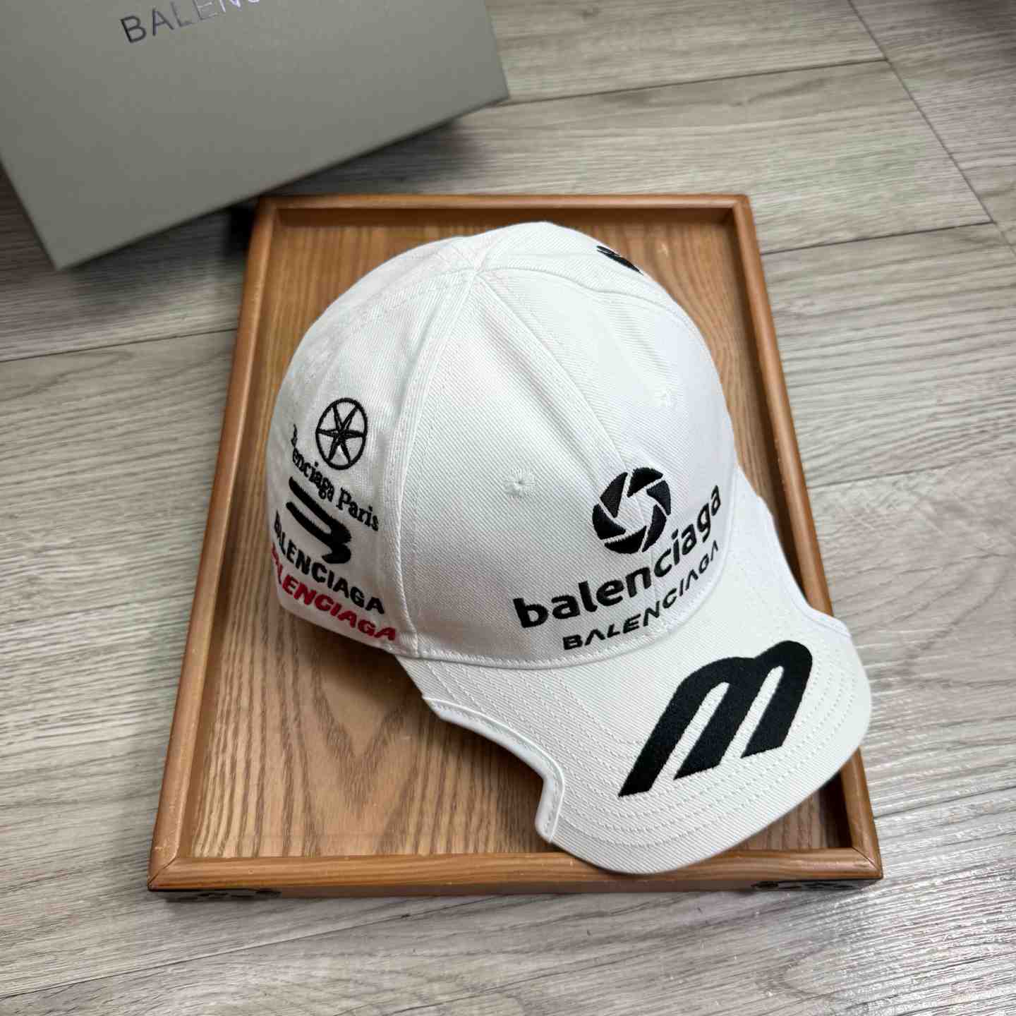 Balenciaga Top League Racer Cap Hat - DesignerGu