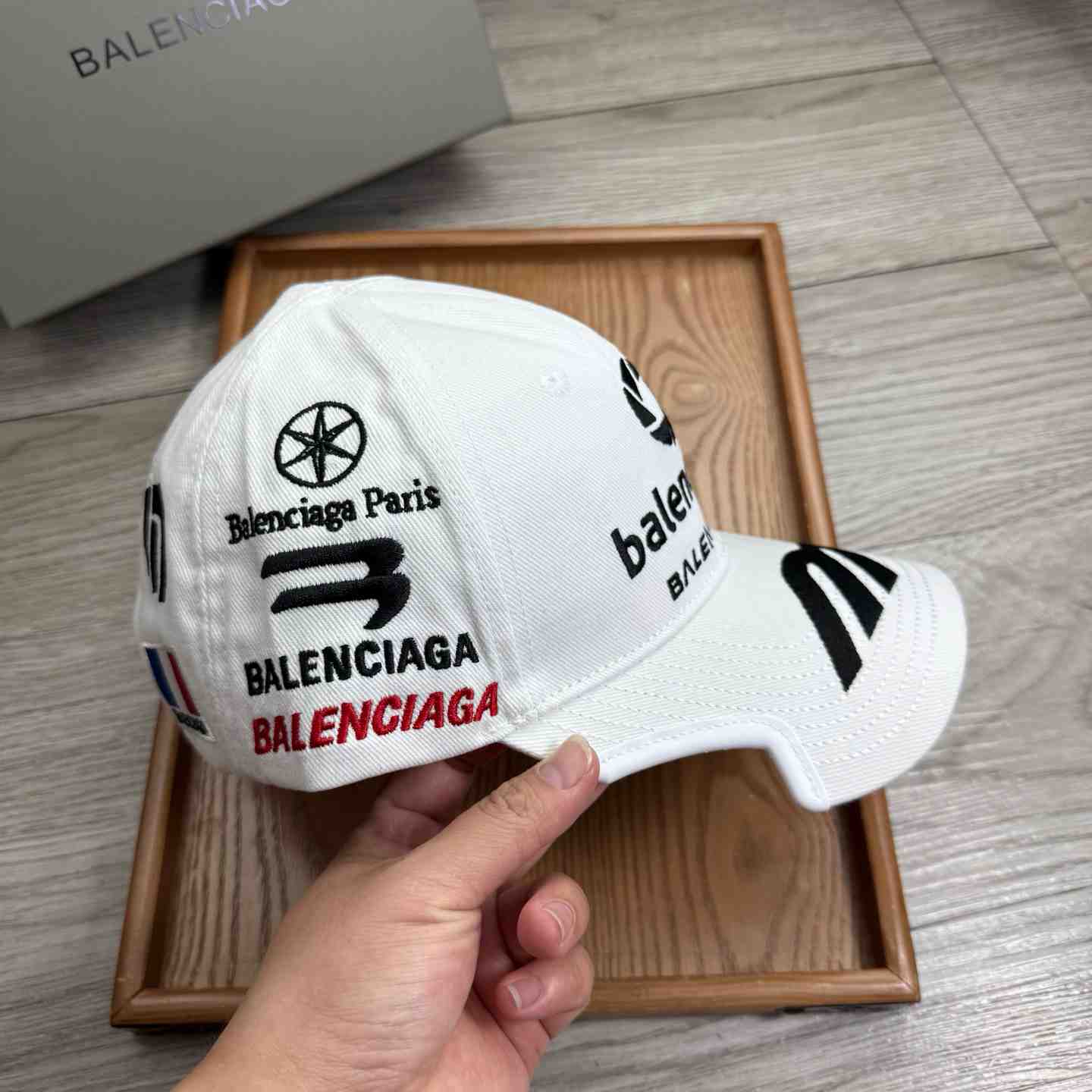 Balenciaga Top League Racer Cap Hat - DesignerGu