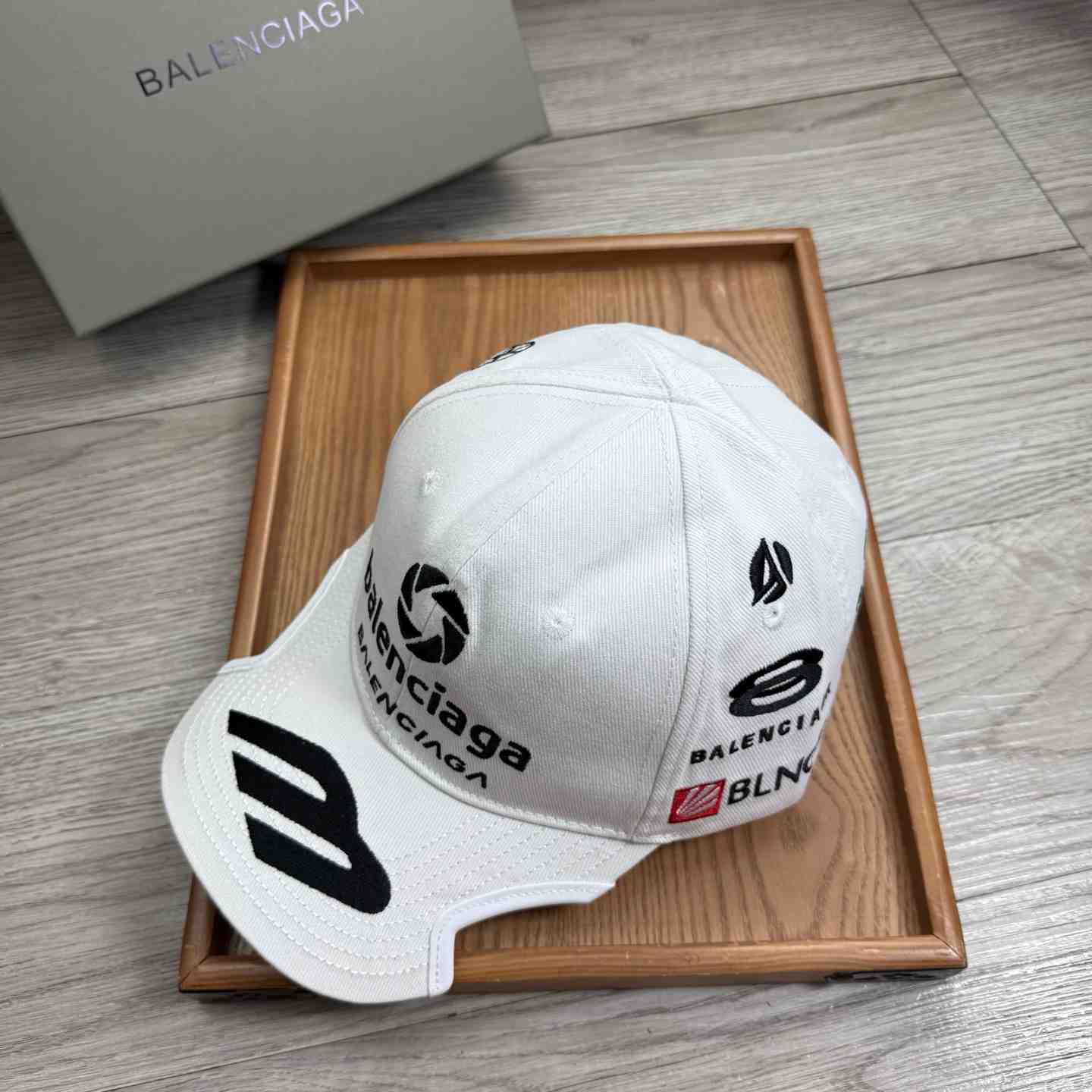 Balenciaga Top League Racer Cap Hat - DesignerGu