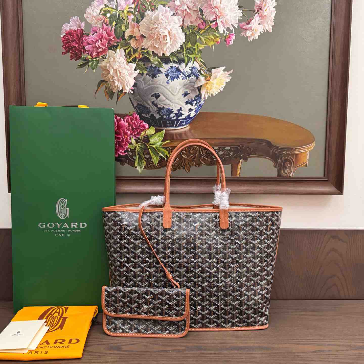 Goyard Saint Louis PM Tote Bag - DesignerGu