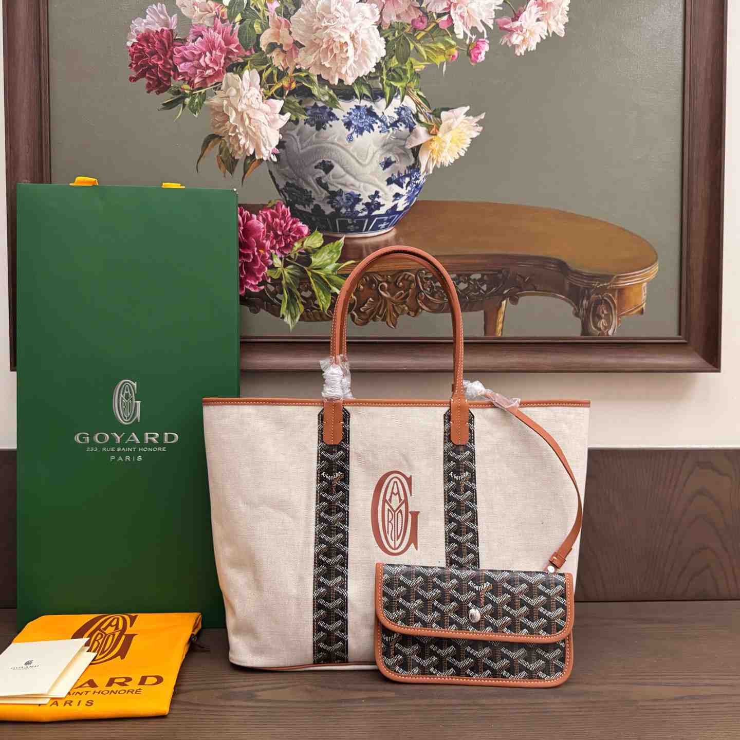 Goyard Saint Louis PM Tote Bag - DesignerGu