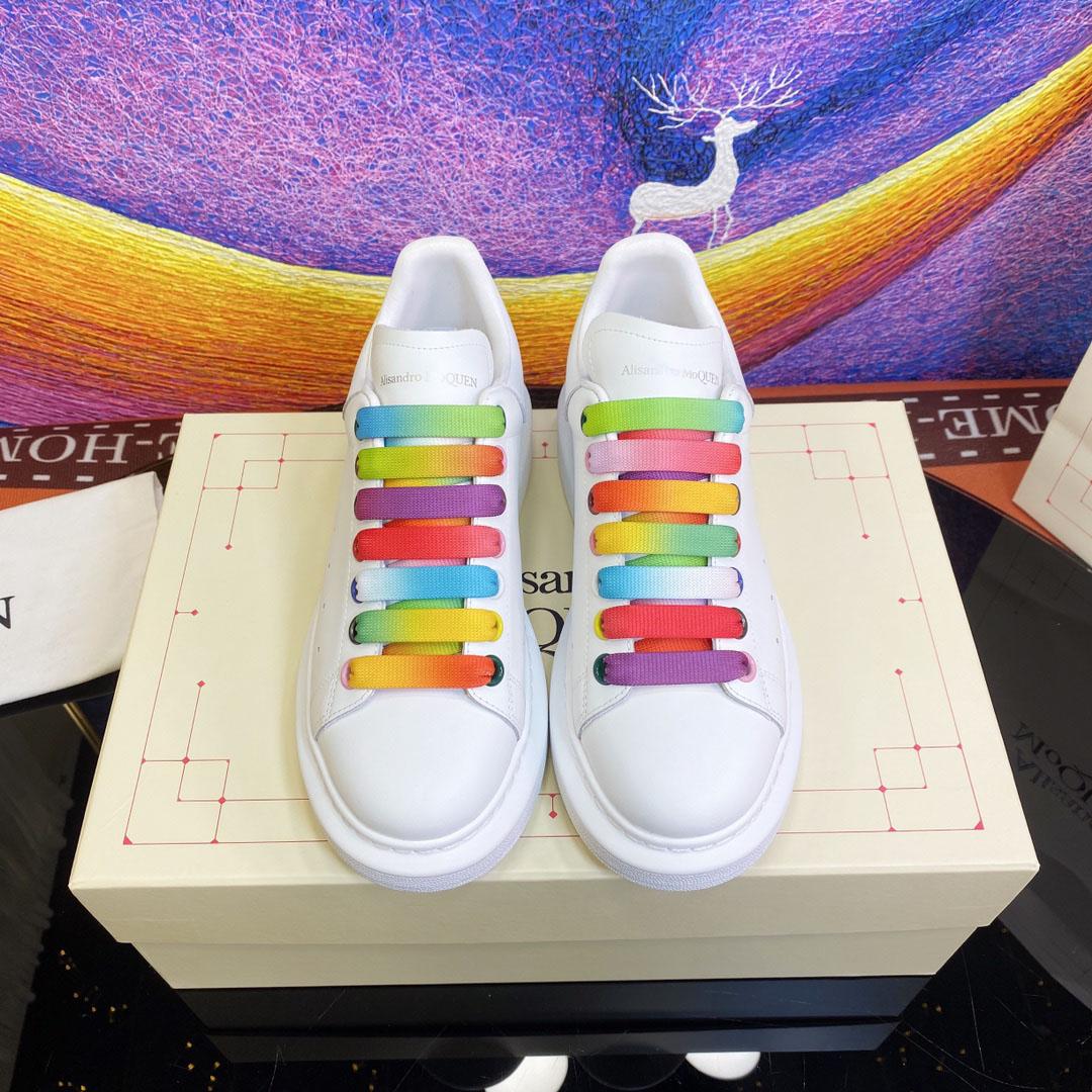 Alexander Mcqueen Rainbow Lace Oversized Sneaker - DesignerGu