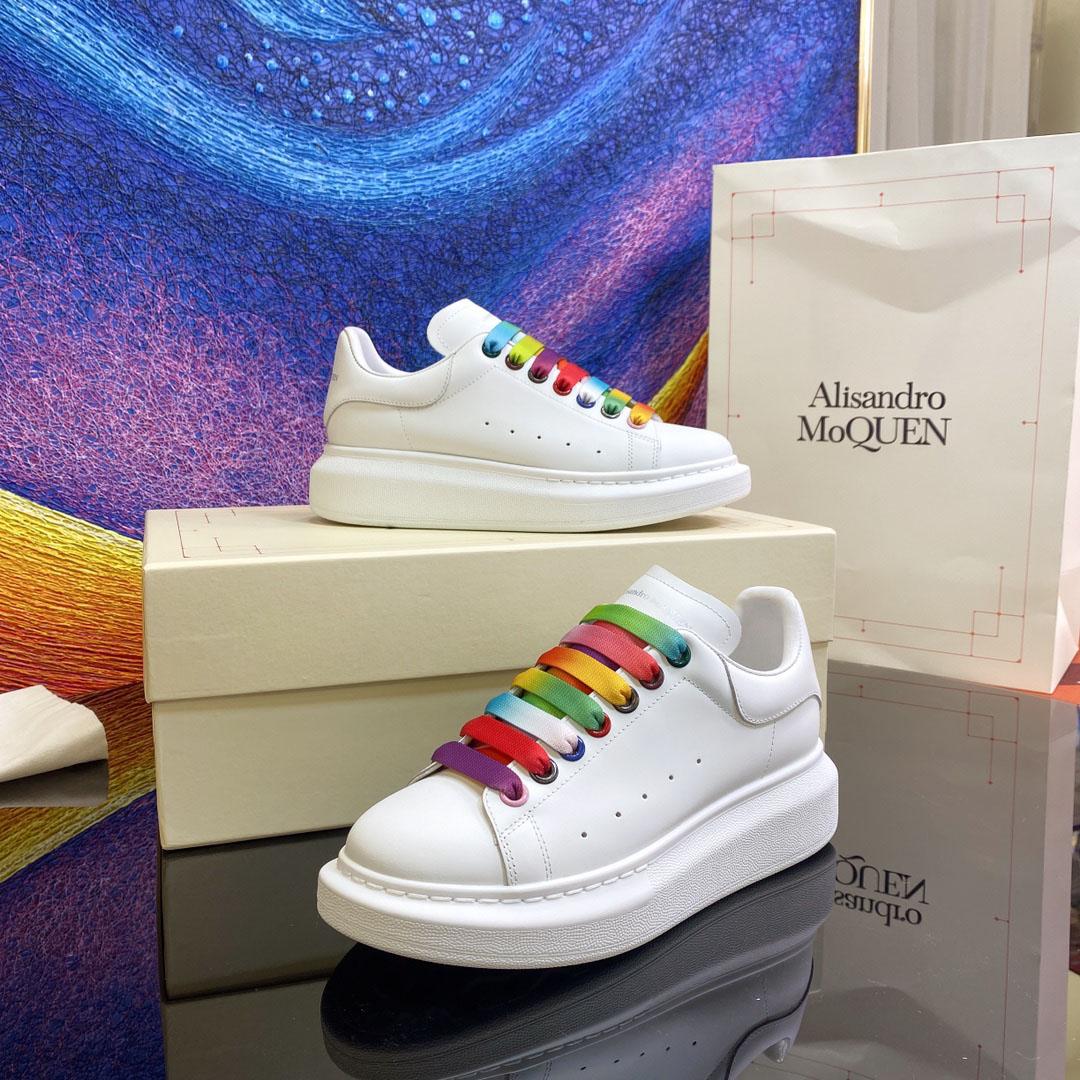 Alexander Mcqueen Rainbow Lace Oversized Sneaker - DesignerGu