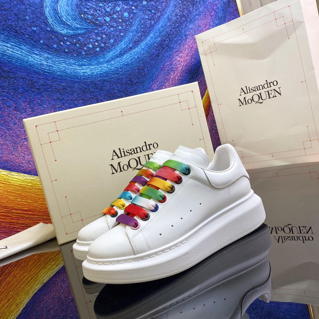 Alexander Mcqueen Rainbow Lace Oversized Sneaker - DesignerGu