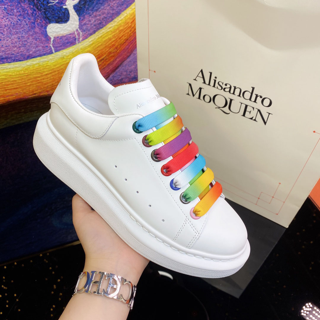 Alexander Mcqueen Rainbow Lace Oversized Sneaker - DesignerGu
