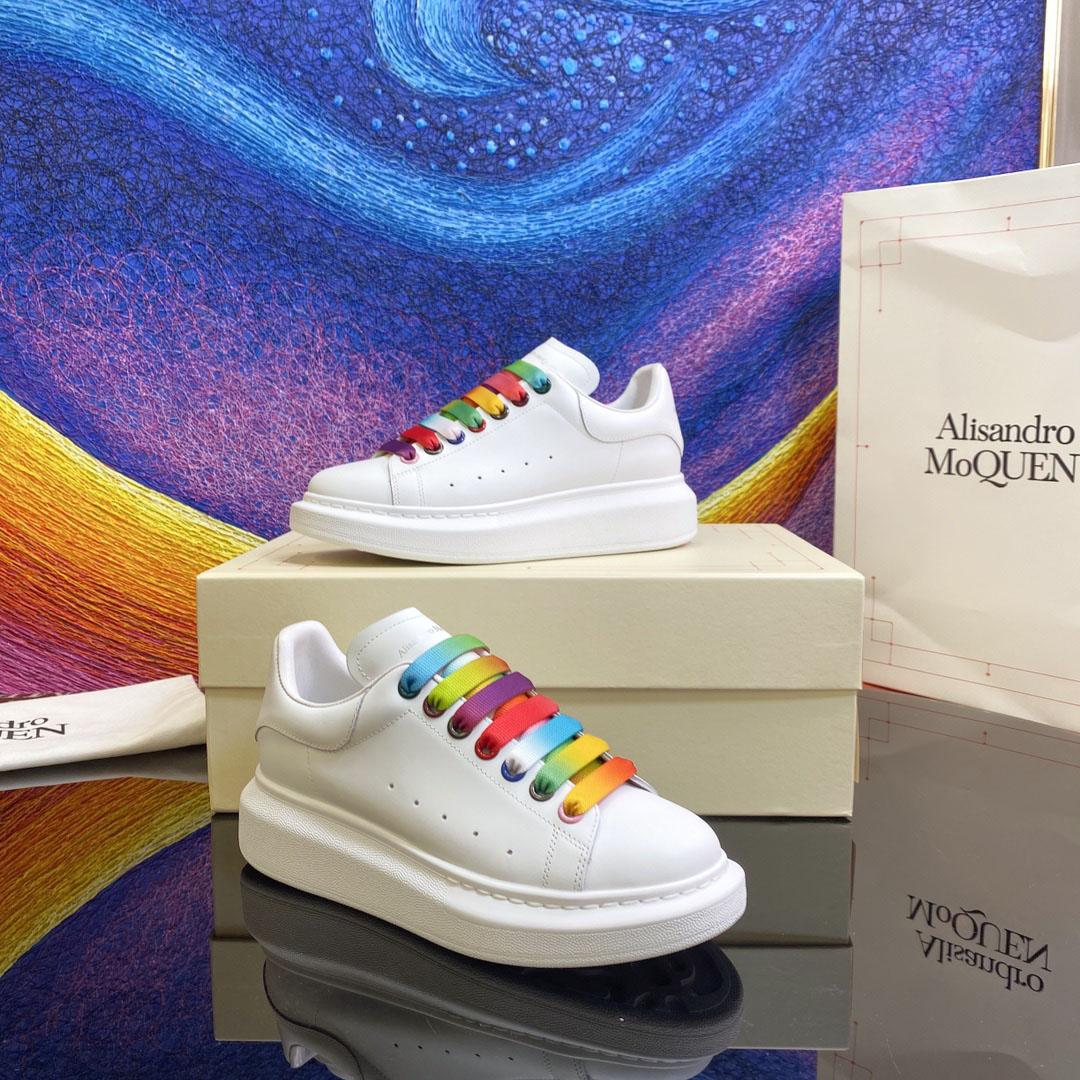 Alexander Mcqueen Rainbow Lace Oversized Sneaker - DesignerGu