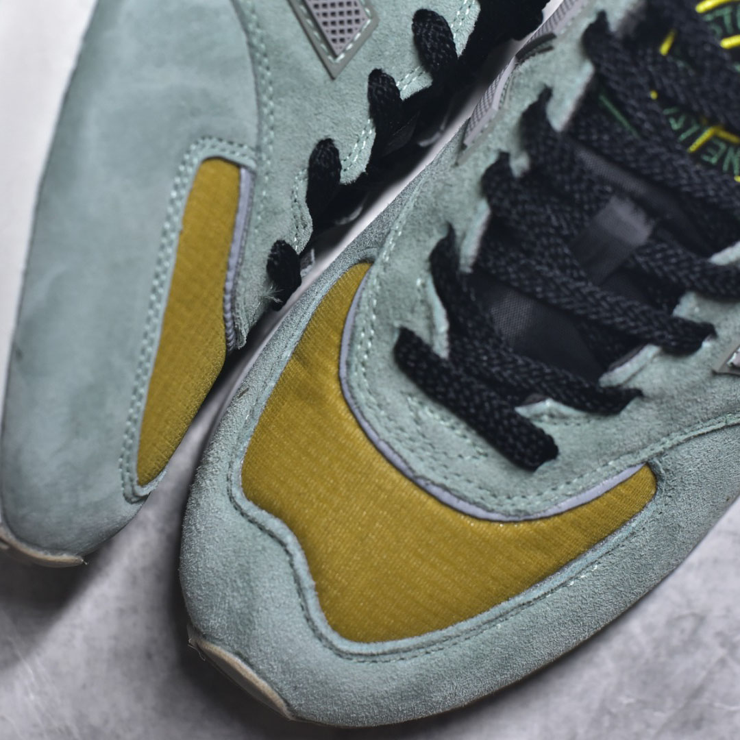Stone Island x New Balance 574 Legacy 'Light Green' - DesignerGu