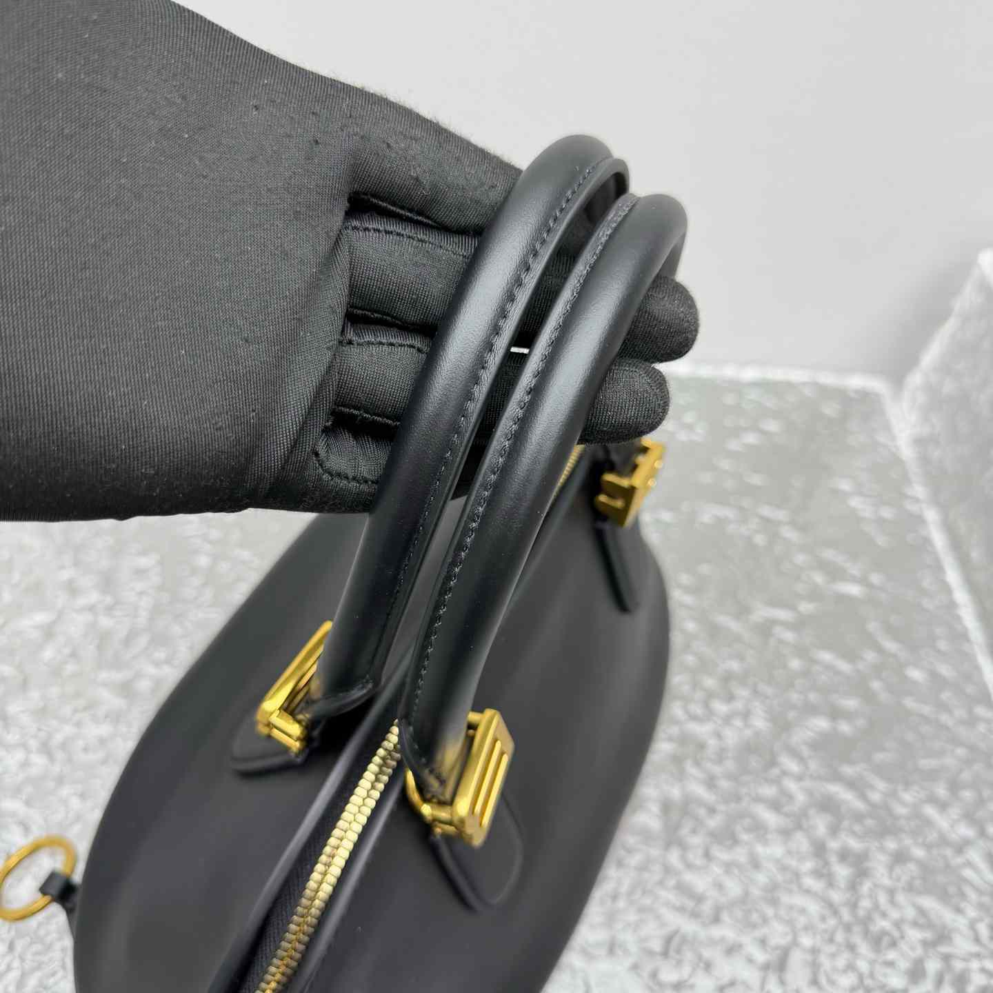 Balenciaga Bolero Bowling Bag - DesignerGu
