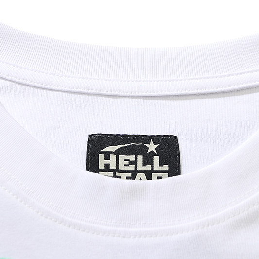 Hellstar Breaking News T-Shirt 'White' - DesignerGu