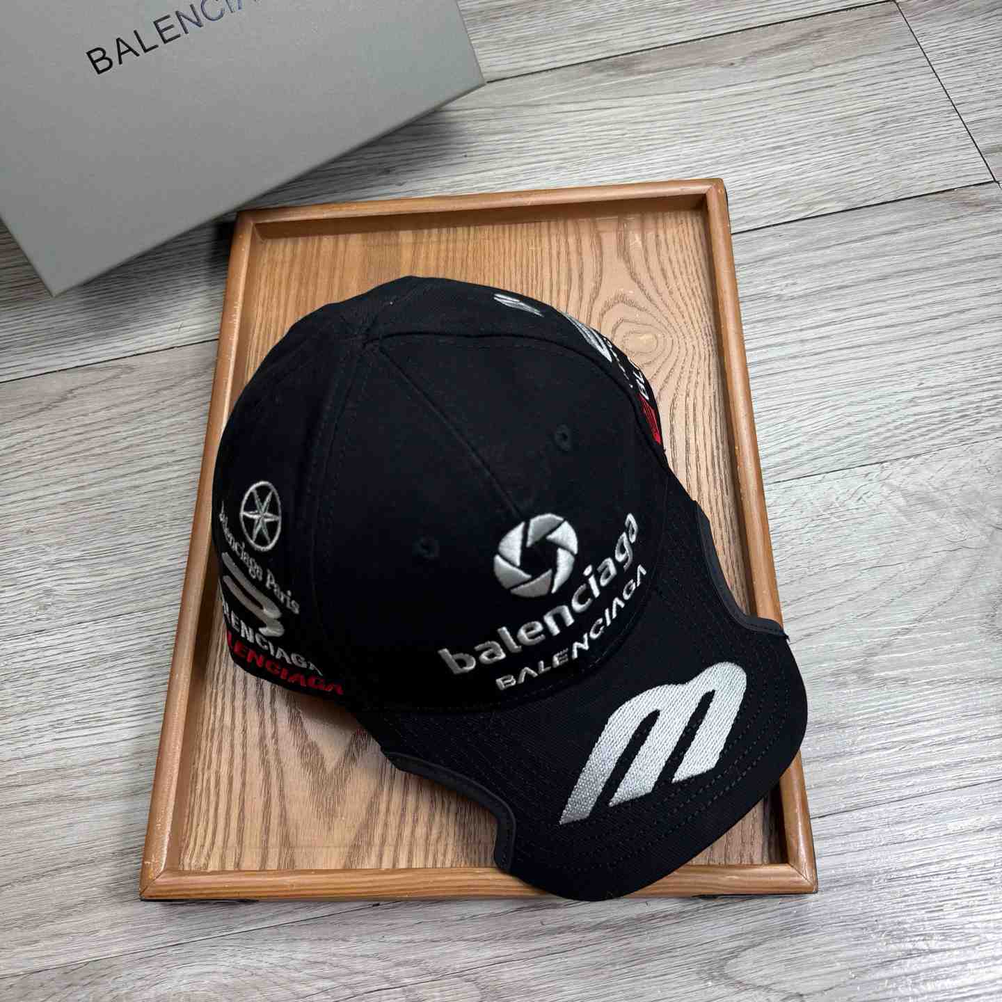 Balenciaga Top League Racer Cap Hat - DesignerGu
