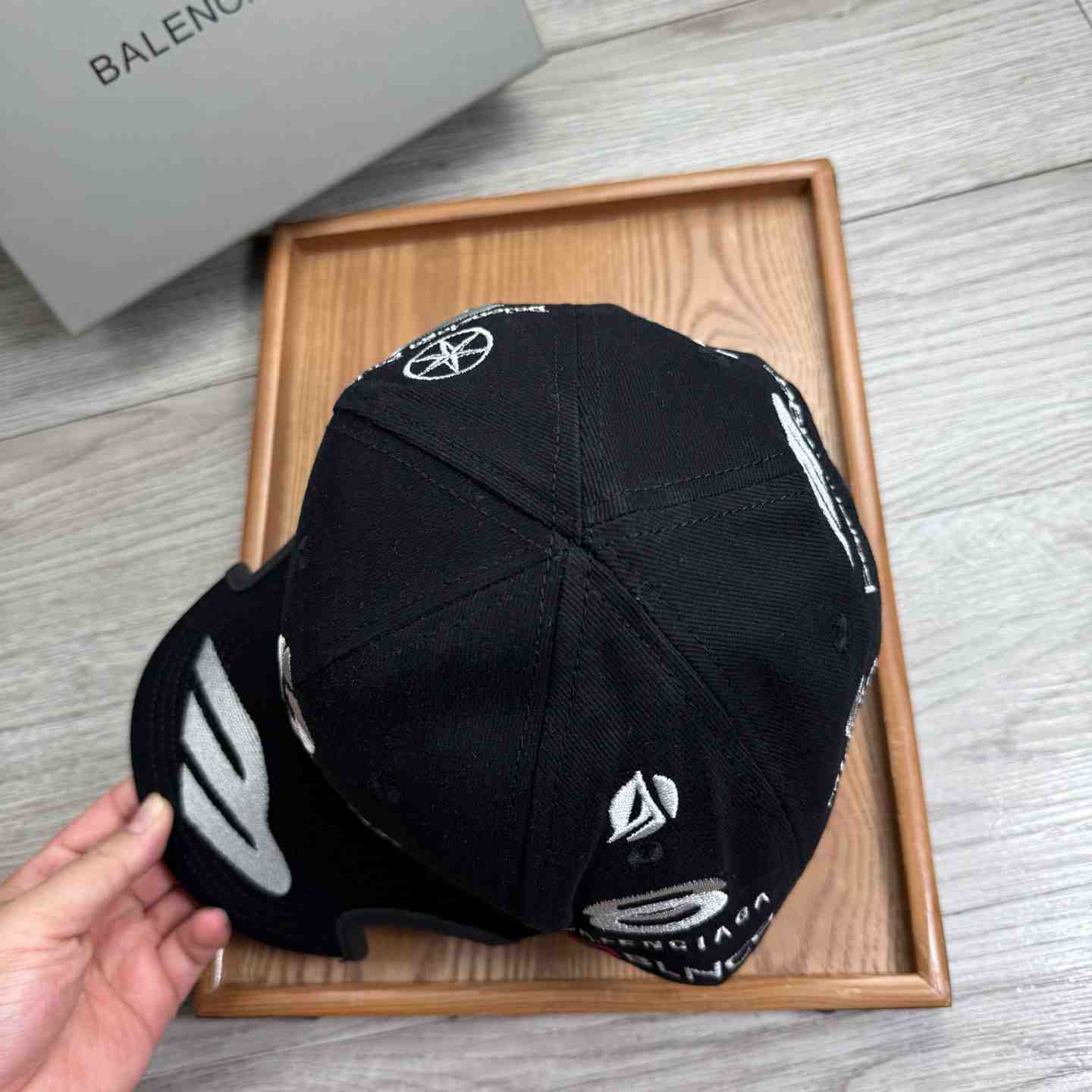 Balenciaga Top League Racer Cap Hat - DesignerGu
