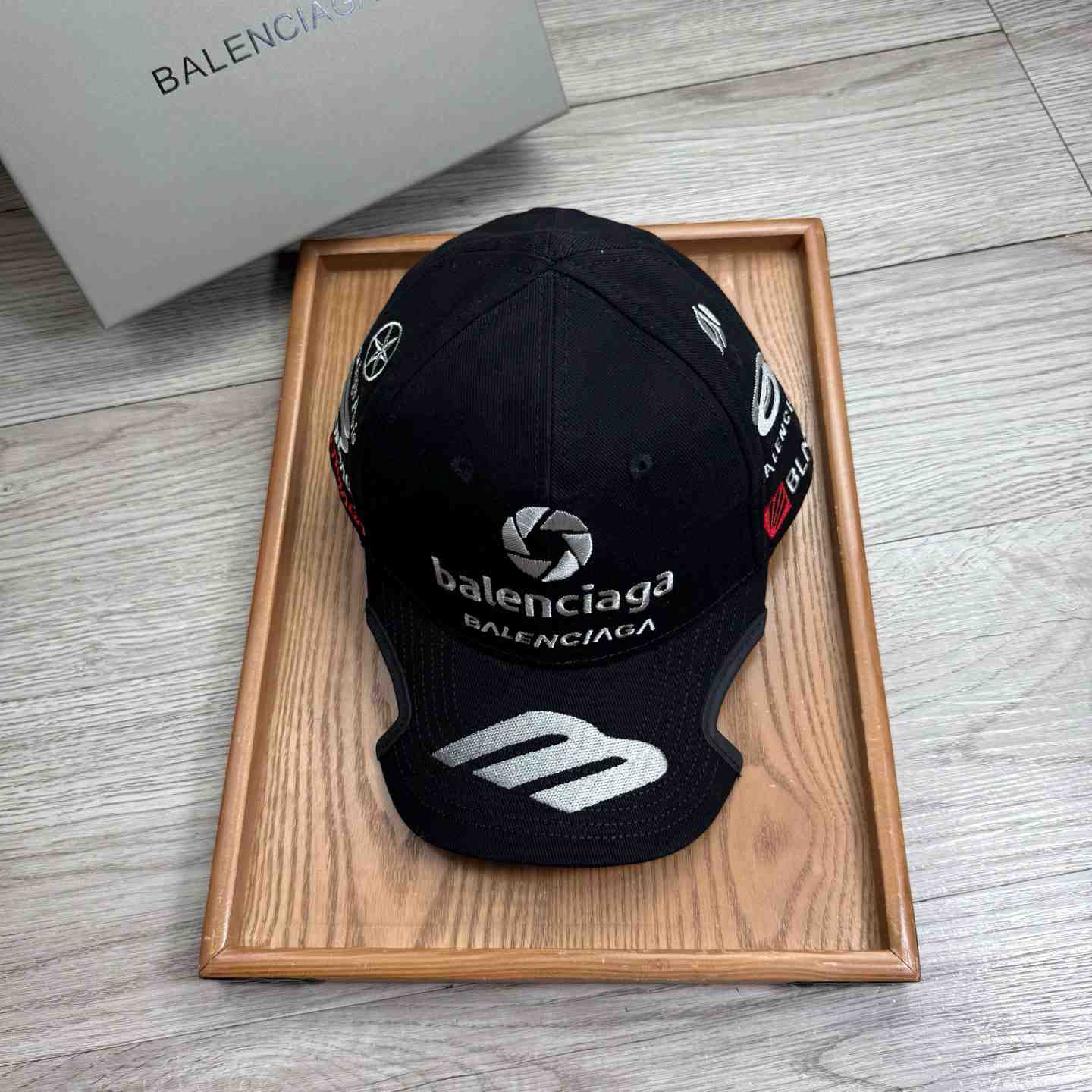 Balenciaga Top League Racer Cap Hat - DesignerGu