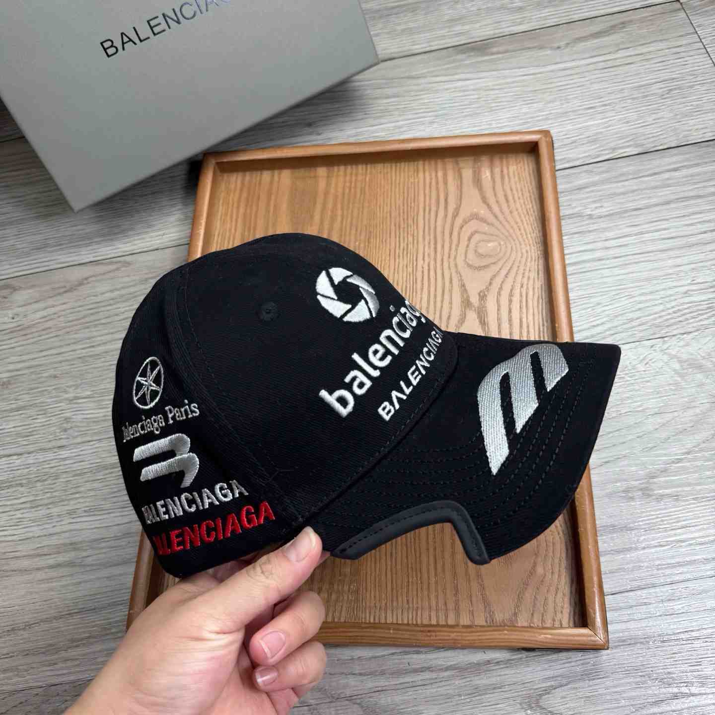 Balenciaga Top League Racer Cap Hat - DesignerGu