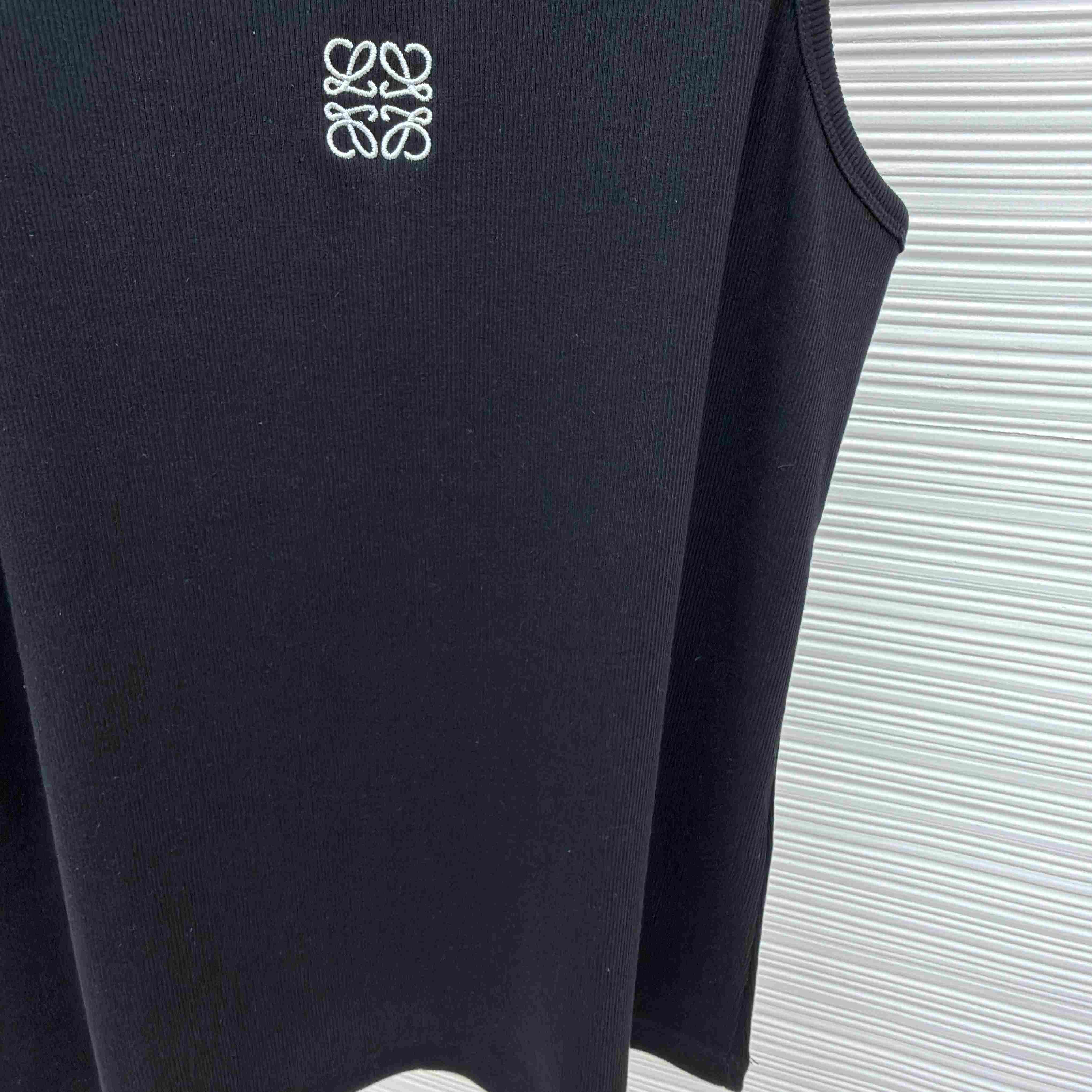 Loewe Anagram Tank Top 'Black' - DesignerGu