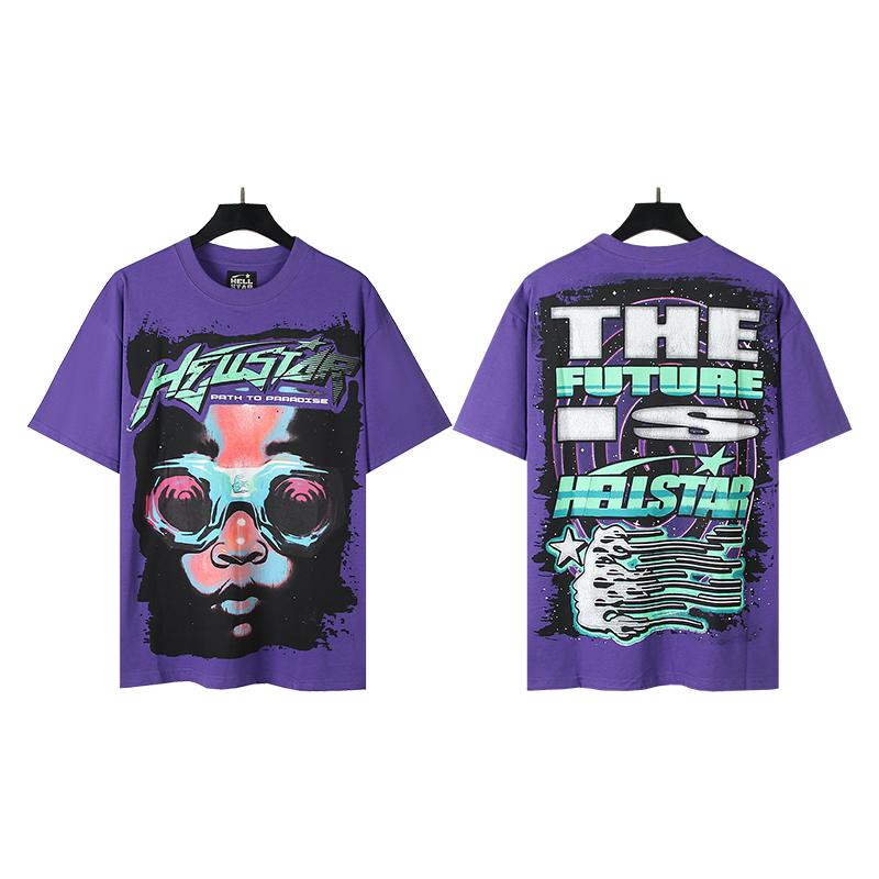 Hellstar “Purple Goggles” T-Shirt - DesignerGu