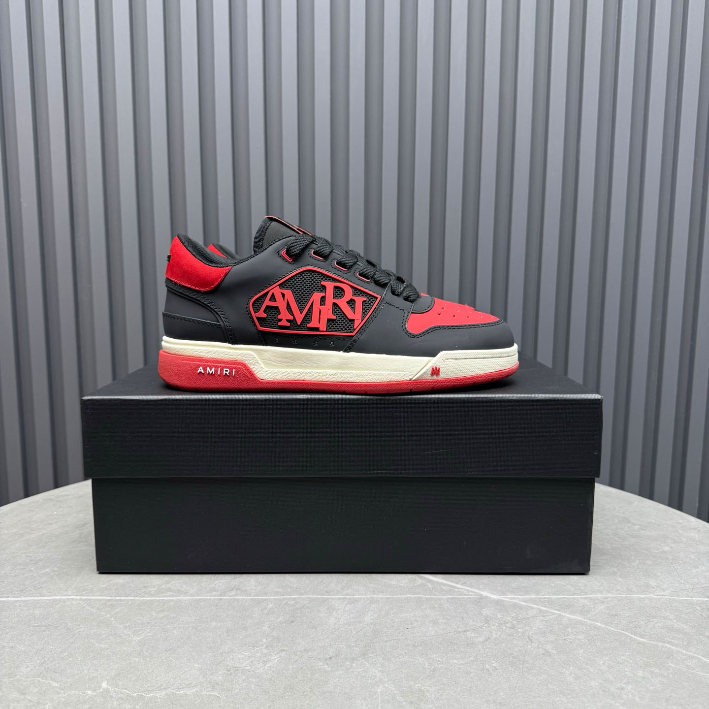 Amiri Classic Low 'True Red' Sneakers - DesignerGu