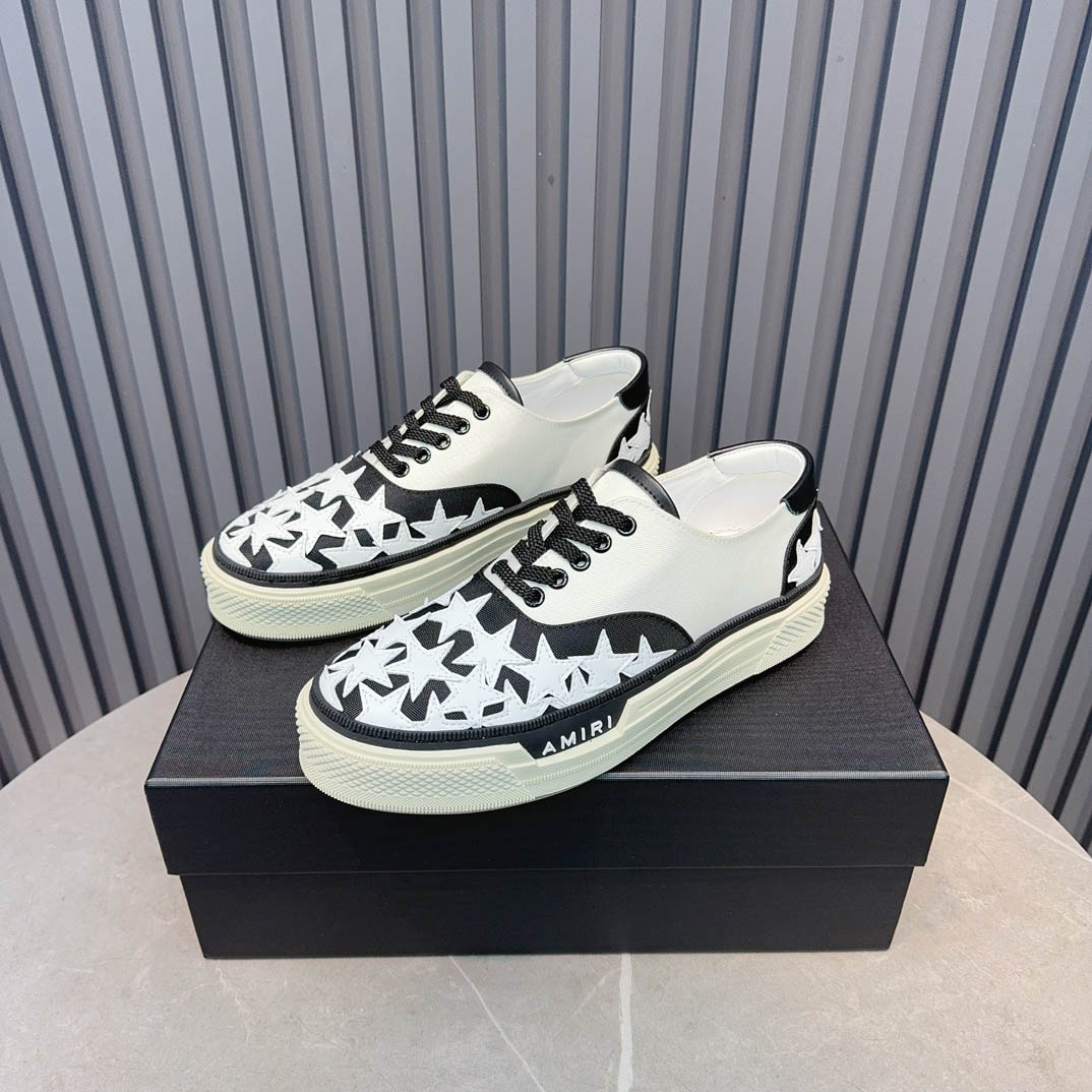 Amiri Stars Court 'White Black' - DesignerGu