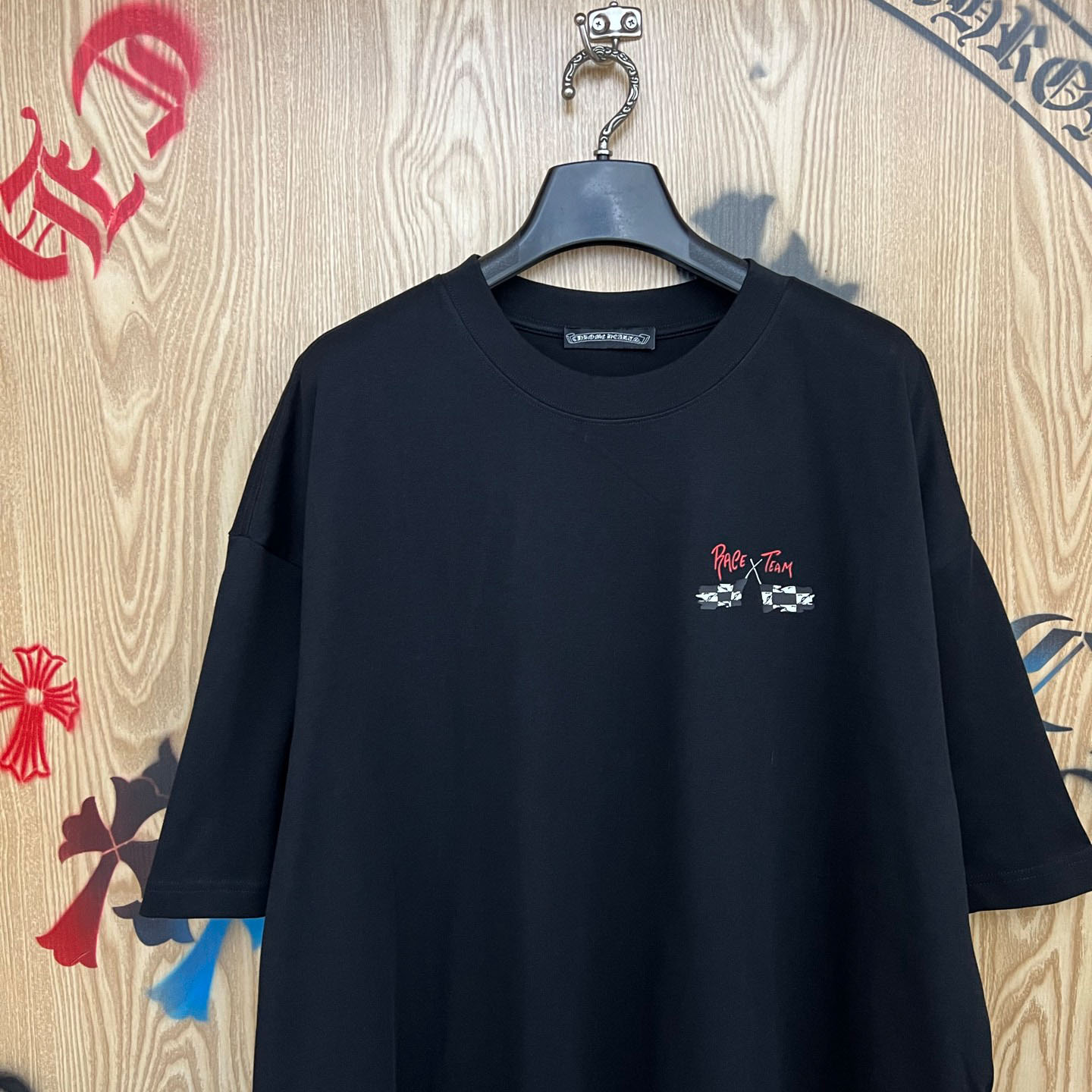 Chrome Hearts Matty Boy Stay Fast Tee 'Black' - DesignerGu