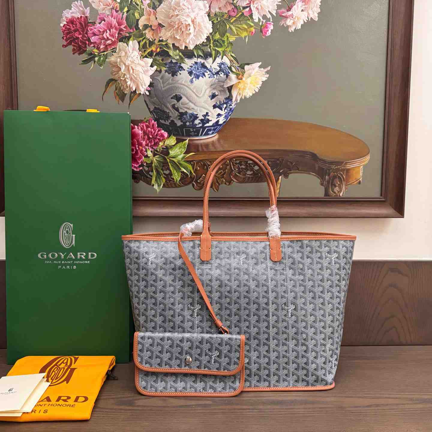 Goyard Saint Louis PM Tote Bag - DesignerGu
