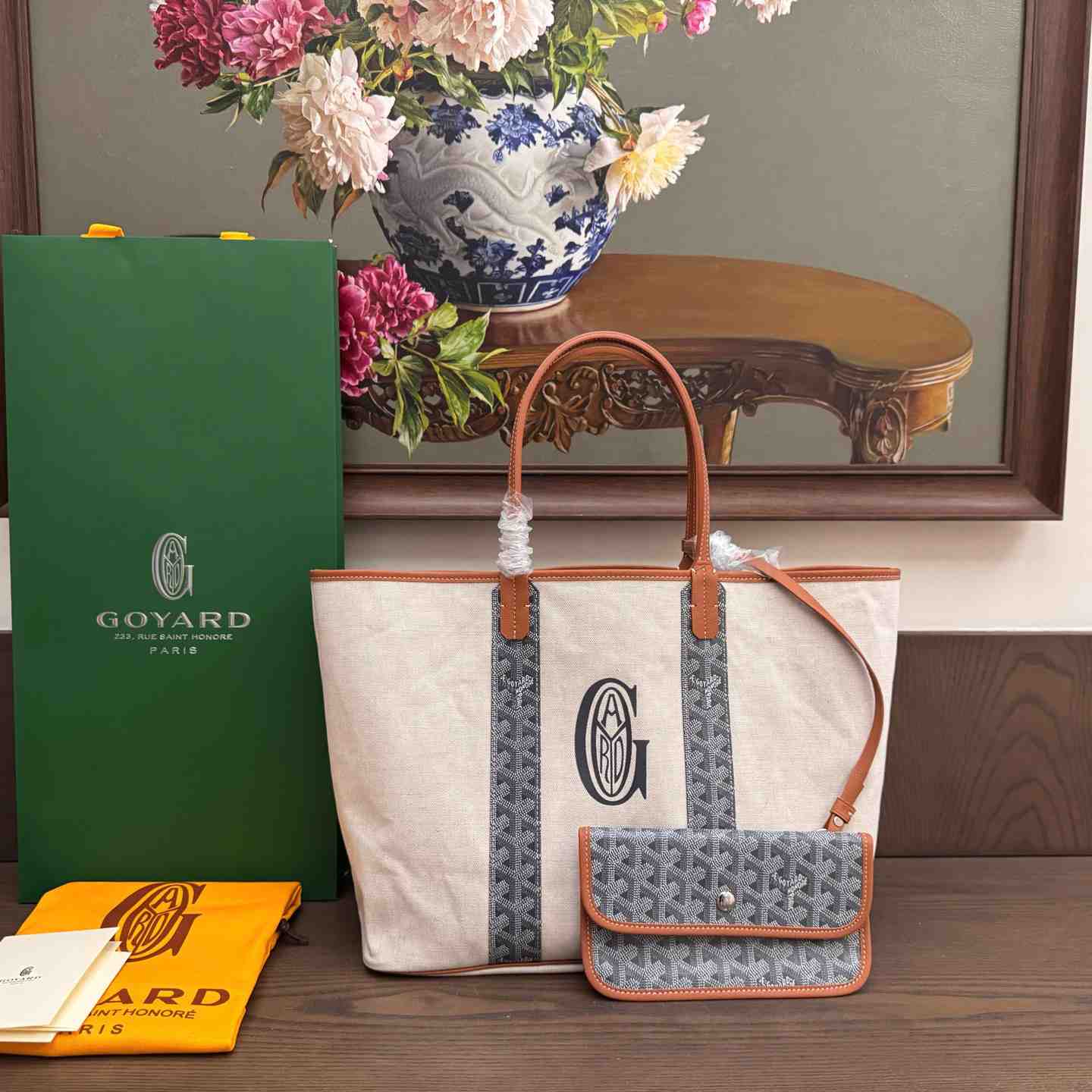 Goyard Saint Louis PM Tote Bag - DesignerGu