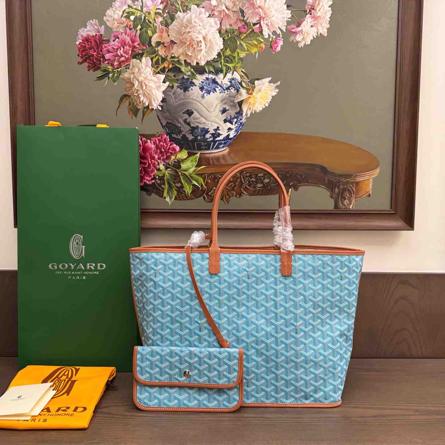 Goyard Saint Louis PM Tote Bag - DesignerGu
