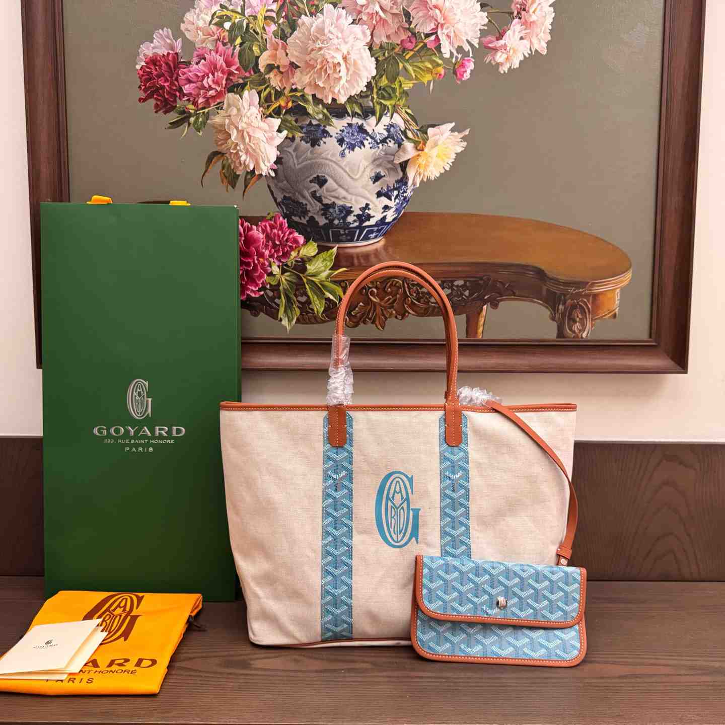 Goyard Saint Louis PM Tote Bag - DesignerGu